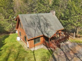 LOG HOME ON TROUT STREAM  - Lake Home For Sale in Eldred, New York