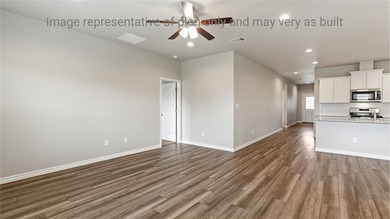 The Texas Cali Plan is a single- story, 4 bedroom , 2- bathroom - photo 8