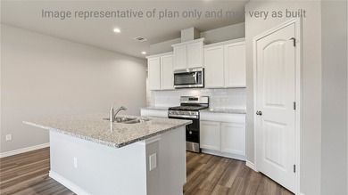 The Texas Cali plan is a single-story, 4-bedroom, 2-bathroom - photo 4