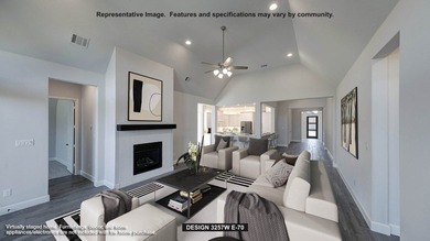 Home office with French doors and formal dining room frames - photo 3