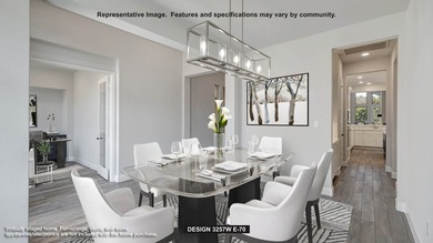 Home office with French doors and formal dining room frames - photo 4