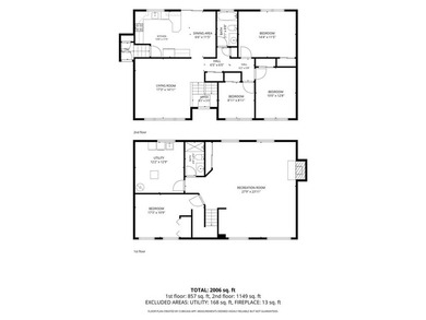 Unique layout in this 2248 square foot two story home & is - photo 48