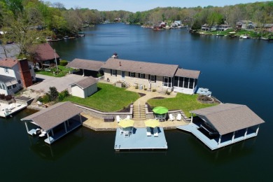 Excellent peninsula location! East Lake Cottage! - Lake Home For Sale in Nineveh, Indiana