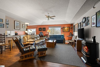 Set on 3.55 waterfront acres, this one-level custom home offers