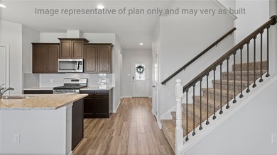 The Midland plan is a two-story, 4 bedroom, 3- bathroom home - photo 3