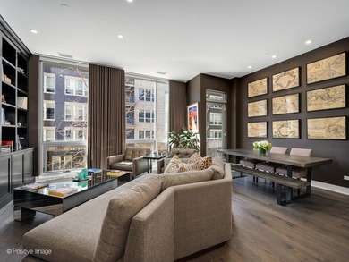 A private elevator entry opens directly into a beautifully