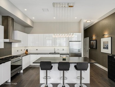 A private elevator entry opens directly into a beautifully