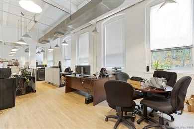 Heavy industrial building located in New Haven with plenty of