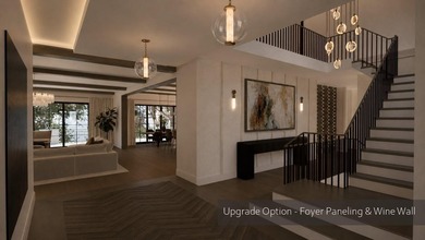 A stunning new construction stone estate with a sophisticated - photo 5