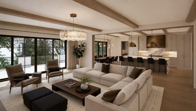 A stunning new construction stone estate with a sophisticated - photo 7