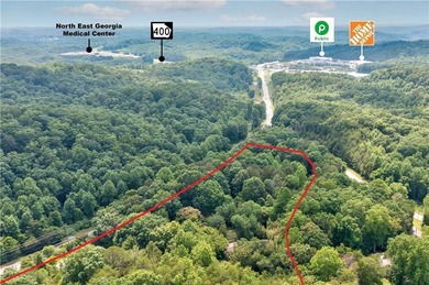 Lake Lanier Acreage For Sale in Dahlonega Georgia