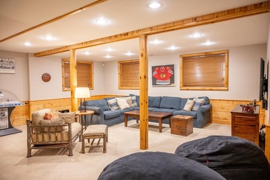 Sweeping lake views in this custom log retreat designed for - photo 30