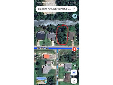 Northport Waterway Lakes and Canals Lot For Sale in North Port Florida