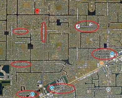 Cape Coral Lakes Area Lot For Sale in Cape Coral Florida