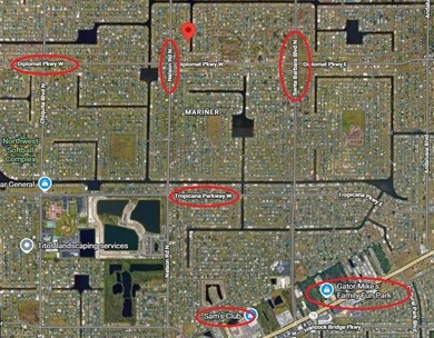 Cape Coral Lakes Area Lot For Sale in Cape Coral Florida