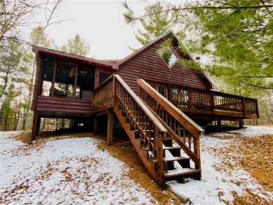 Lake Home Off Market in Trego, Wisconsin