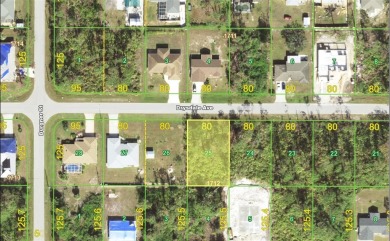 Port Charlotte Waterway Lakes Area Lot For Sale in Port Charlotte Florida