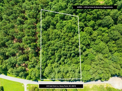 Lake Lookout Lot For Sale in Stony Point North Carolina