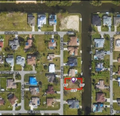 Cape Coral Lakes Area Lot Sale Pending in Cape Coral Florida
