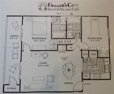 Turnkey, fully furnished second-floor 2-bedroom, 2-bath villa in - photo 37