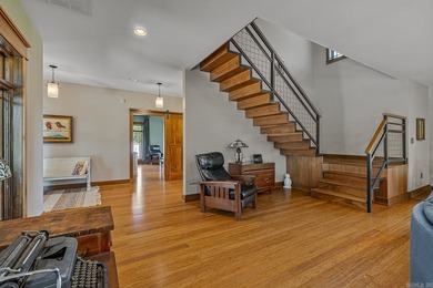 Set on 26 scenic acres, this stunning modern prairie-style home - photo 17