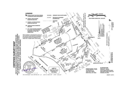 Lake Mallalieu Acreage For Sale in Saint Joseph Twp Wisconsin