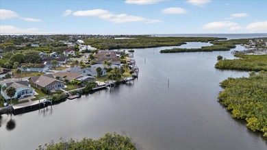 Waterfront living with Gulf access in the heart of Gulf Harbors