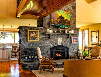 Perched atop Spruce Mountain, this stunning 36-acre estate - photo 14
