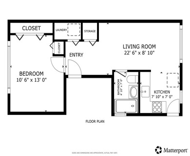Discover this cozy, approximately 500-square-foot one-bedroom - photo 20