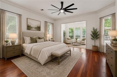 Beautifully maintained home featuring rich hardwood flooring - photo 11