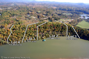 Smith Mountain Lake Acreage For Sale in Hardy Virginia