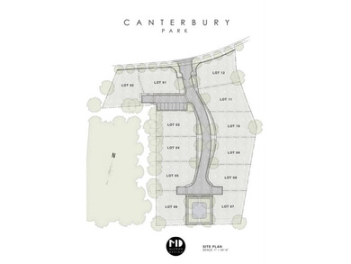 Canterbury Park is a gated residential subdivision located in - photo 1