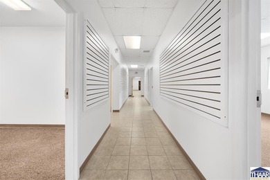 Office area with 4 private offices, large area for cubicles