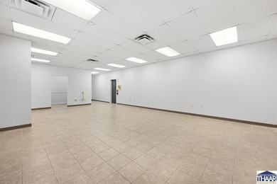 Office area with 4 private offices, large area for cubicles
