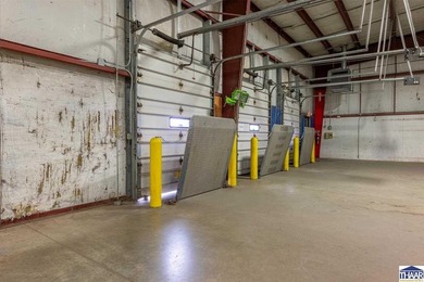 Office area with 4 private offices, large area for cubicles