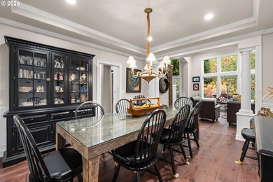 Set on a private half-acre at the end of a quiet street, this