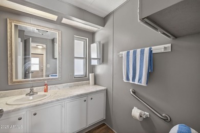 Well maintained single wide manufactured home offering two