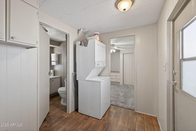 Well maintained single wide manufactured home offering two