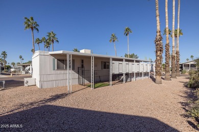 Well maintained single wide manufactured home offering two