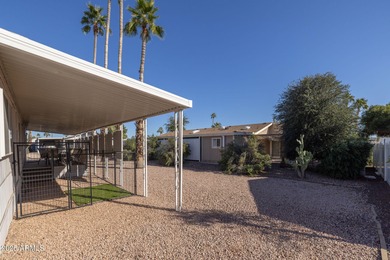 Well maintained single wide manufactured home offering two