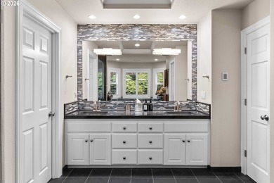 Set on a private half-acre at the end of a quiet street, this