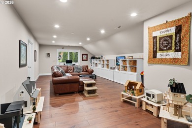 Set on a private half-acre at the end of a quiet street, this