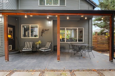 Set on a private half-acre at the end of a quiet street, this