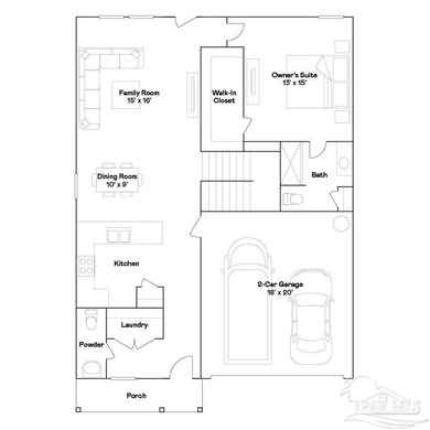 The Littleton floor plan offers 4 bedrooms, 2.5 baths, and 1,891 - photo 4