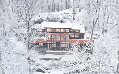 This exquisite Frank Lloyd Wright Usonian-inspired lakefront - photo 4