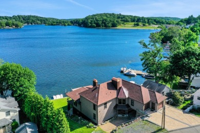 Lake Front Lake Hopatcong!  STUNNING VIEWS INSIDE and OUT!   - Lake Home Under Contract in Hopatcong, New Jersey