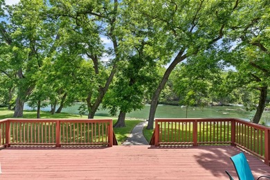 73 feet of Guadalupe River frontage, direct river access, and a - photo 12