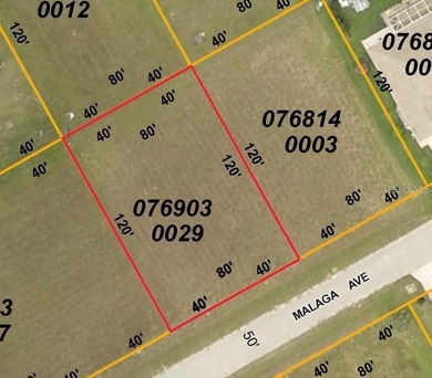 Northport Waterway Lakes and Canals Lot Sale Pending in North Port Florida