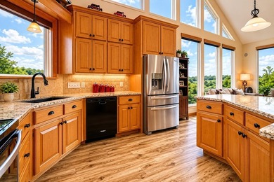 Perched on an oversized corner lot within the prestigious Cliffs - photo 4