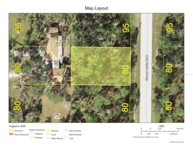 Port Charlotte Waterway Lakes Area Lot For Sale in Port Charlotte Florida